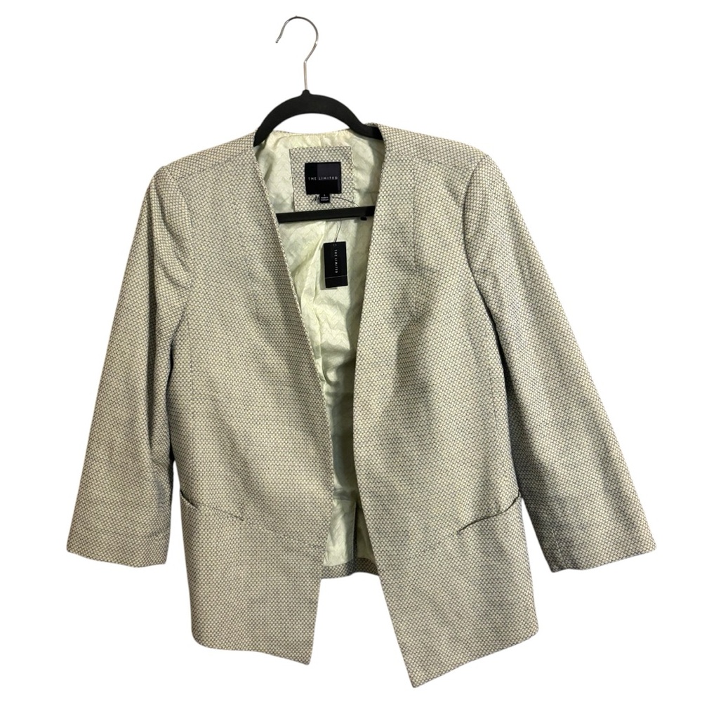 The Limited Green Open Front Blazer Large‎